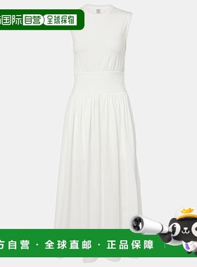 1小时内可退 香港直邮TOTÊME 女士 棉质针织中长连衣裙 004162