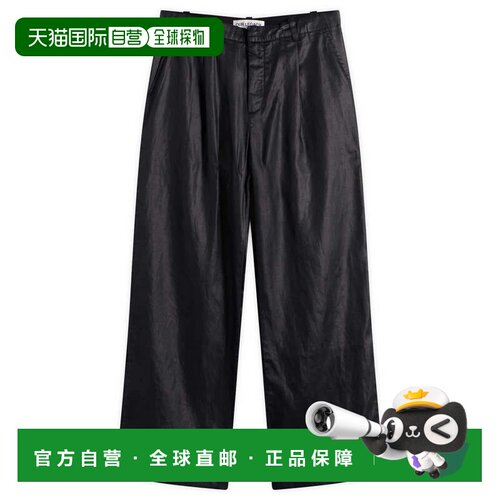 香港直邮Our Legacy 男士 Lacquer Still 黑色镜像天丝棉斜纹棉布