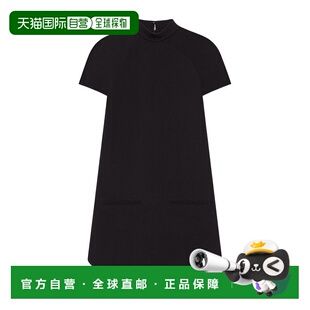 325CRO681WO0143羊毛高领 连衣裙 香港直邮Courreges 短袖