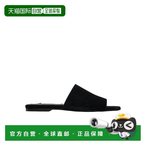 香港直邮TOTÊME 女士 TOTEME 天鹅绒平底凉鞋 253WAS0244LE0004