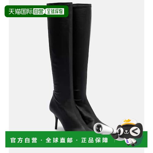 香港直邮Acne Studios 艾克妮 女士 75 皮质及膝靴子长筒靴女靴