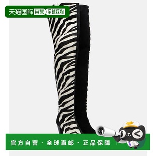 1h可退 Harvey 女士 小牛毛过膝靴子 香港直邮KHAITE