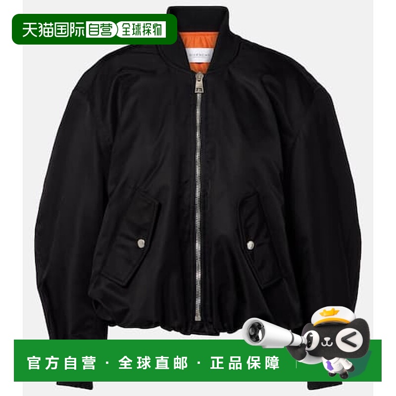 香港直邮Givenchy 纪梵希 女士 短款短夹克 black黑色 舒适时尚