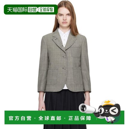 1h可退 香港直邮Thom Browne 汤姆 布朗 女士 灰色 Funmix Fresco