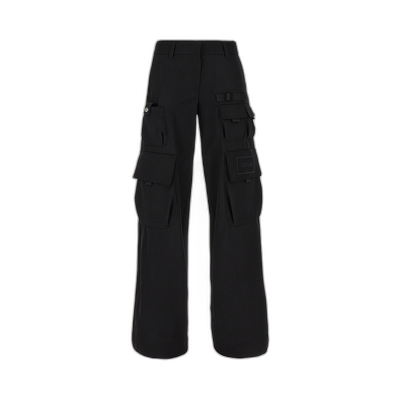 欧洲直邮OFF-WHITE 女士休闲裤 OWCF017S24FAB0011010