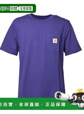 1h可退 香港直邮CARHARTT WIP 男士 and Polos T恤紫色T恤 I03043