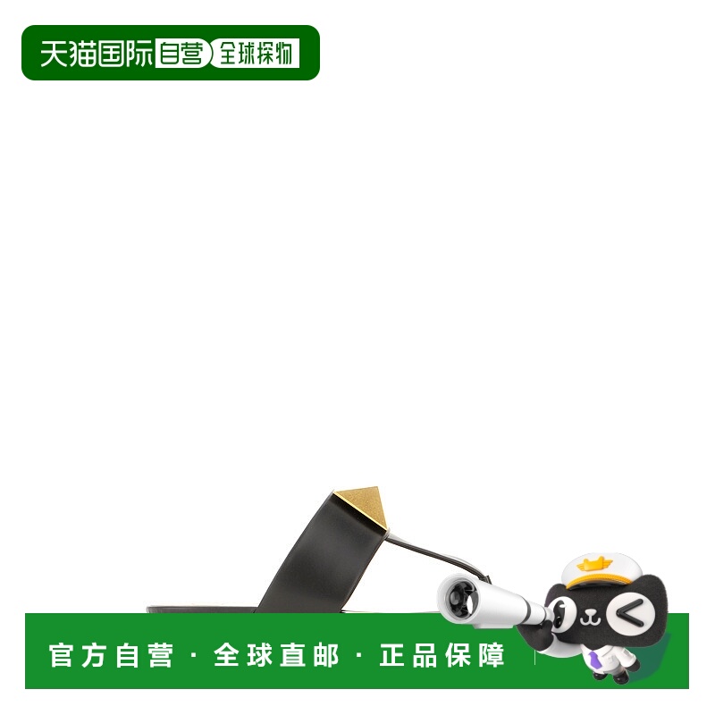 香港直邮Valentino 华伦天奴 女士 黑色皮质凉鞋 ZW2S0EI2CYI