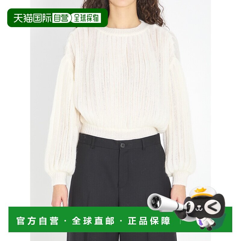 1h可退 香港直邮LOEWE 女士针织衫 S359Y14KI22100 SS2026 白色