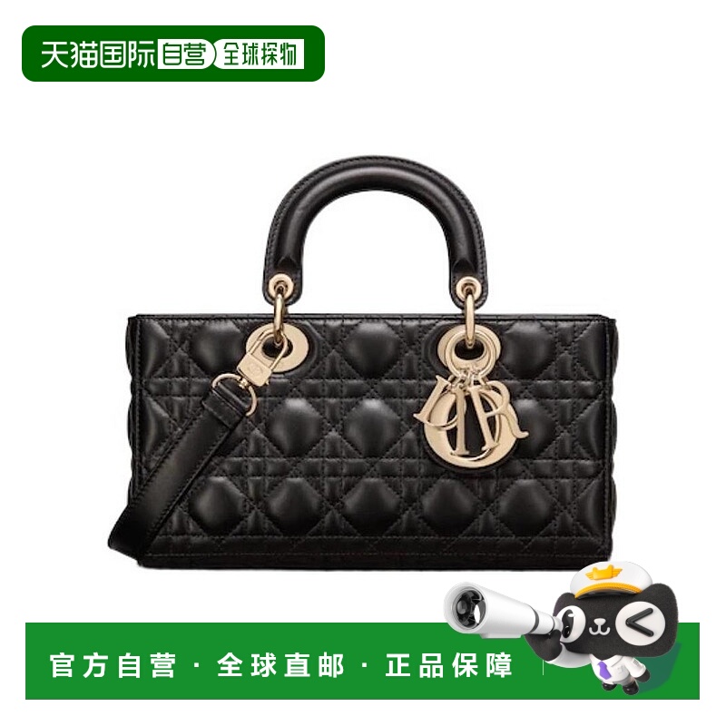 香港直邮Dior 中号Lady D-Joy单肩包 M0540ONGE斜挎包手提包