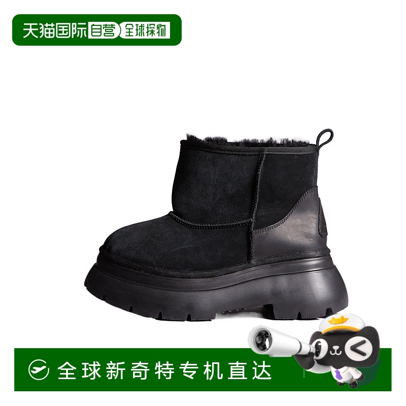 香港直邮R13 徽标羊毛短筒靴 R13WS060