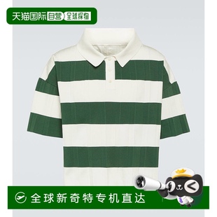 条纹褶裥Polo衫 香港直邮Jacquemus Bimini 男士 001268