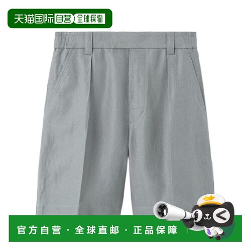 香港直邮Loro Piana Reinga 腰带环短裤 FAP4216休闲裤