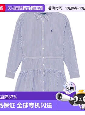 1h可退 香港直邮Polo Ralph Lauren 长袖连衣裙 211B22754