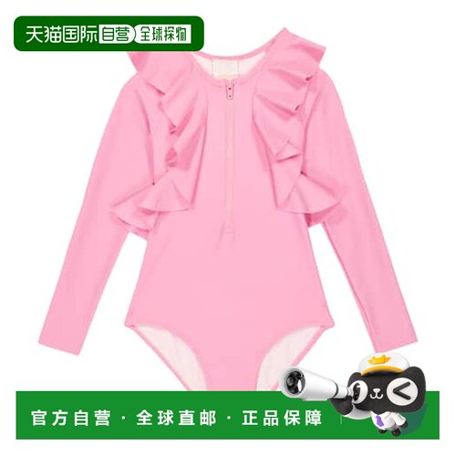 1h可退 香港直邮Givenchy纪梵希女童连体泳衣