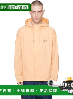 1h可退 香港直邮MAISON KITSUNE 男士 橙色贴饰夹克 MM02228WQ007