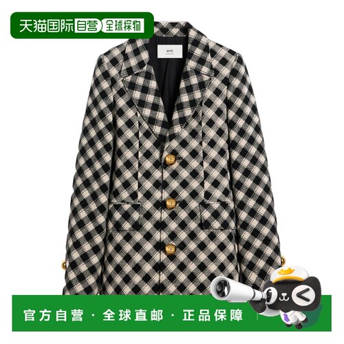 1h可退 香港直邮Ami Paris 女士西服 FBV612WO0002012 SS2024 花