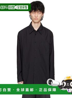 1h可退 香港直邮Lemaire 女士 LS - SH1089 LF1209 双口袋棉质黑