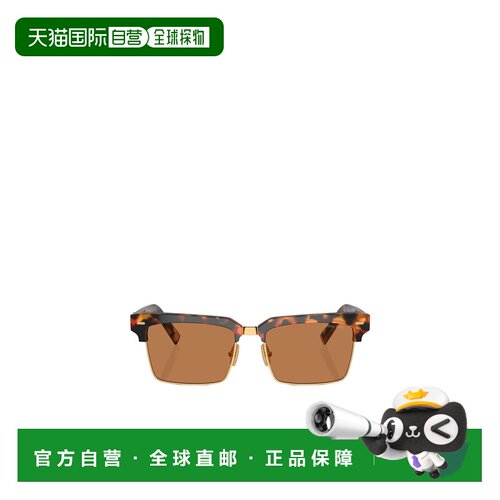 1h可退 香港直邮MIU MIU 女士眼镜 MU10ZS19P2Z1 AW2025 棕色 徽
