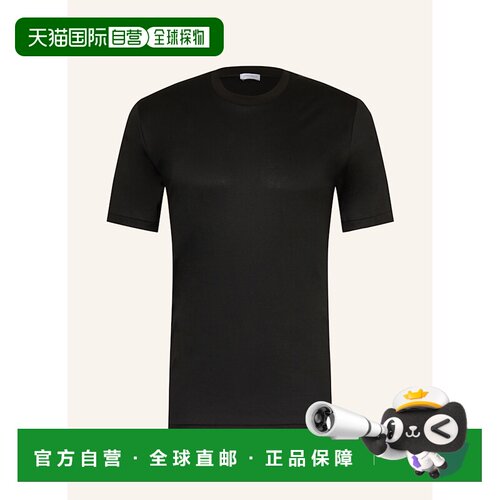 香港直邮ZIMMERLI 男士T恤 100293656613000 CO 黑色 T-shirt SEA