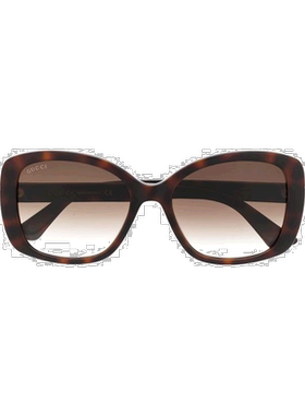 自营Gucci Double G 方框太阳眼镜 GG0762S古驰