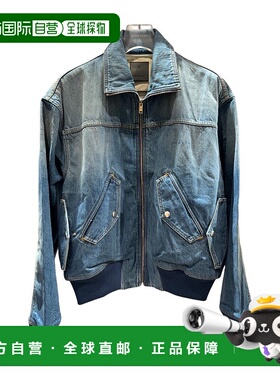 香港直邮Givenchy 拉链长袖牛仔外套 BM01685Y9G纪梵希