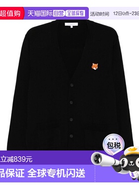 1h可退 香港直邮MAISON KITSUNE 男士 狐狸頭常規開襟衫 PM00501K