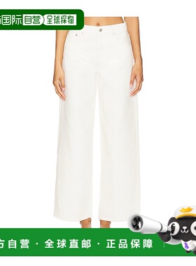 香港直邮ANINE BING 女士 灰白色 Manon 牛仔裤 A0610896新款