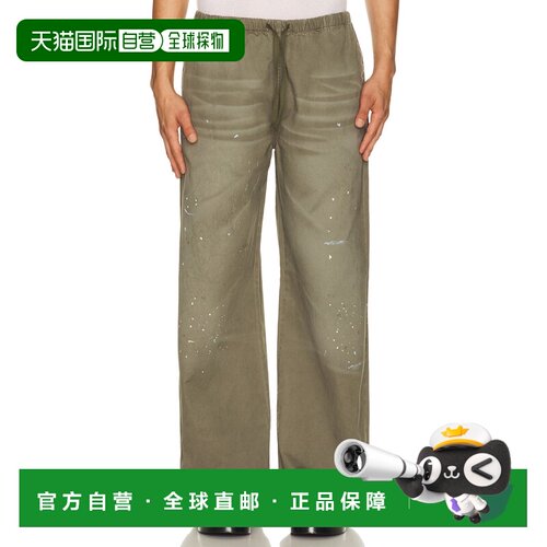 香港直邮Acne Studios 艾克妮 男士 Plott Peached 浅棉质斜纹布
