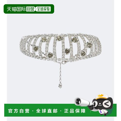 香港直邮magda butrym 女士 花饰精饰短项链 metal金属色 舒适时