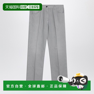 香港直邮PRADA 女士休闲裤 GFP545OOO18NFF01AY SS2026 灰色