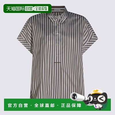 1h可退 香港直邮BRUNELLO CUCINELLI 女士衬衫 MH744MP205C024 SS