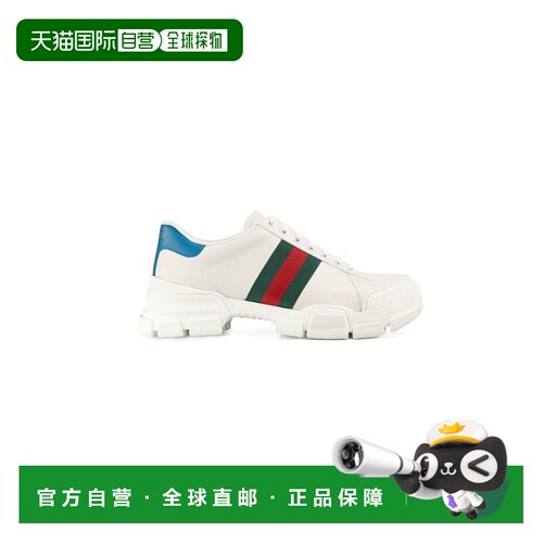 自营Gucci 织带条纹休闲运动鞋 6247010FI60男鞋古驰