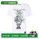 99新未使用 香港直邮Valentino 花卉logo T恤 BMG08X5UE