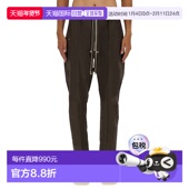 owens Bela 瑞克 香港直邮rick 欧文斯 男士 抽繩長褲 RU02E1361T