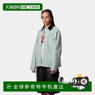 欧洲直邮Carhartt 大衣 Wip 女士绿色棉夹克女款