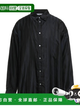 1h可退 香港直邮Acne Studios 艾克妮 男士 花纹衬衫 black黑色