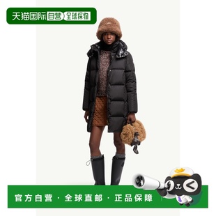 欧洲直邮MONCLER (2025) 方形绗缝连帽长款羽绒服 Little可拆卸