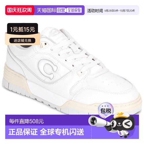 欧洲直邮Coach女鞋低帮板鞋COACH SOHO SNEAKER