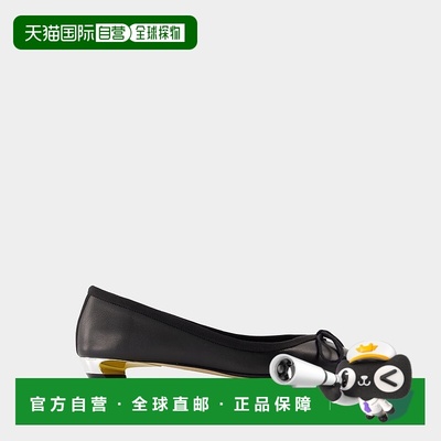 香港直邮mcqueen 亚历山大 麦昆 女士 Armadillo平底芭蕾舞 79757