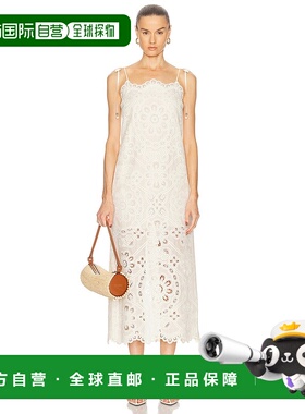 1h可退 香港直邮ZIMMERMANN 女士 Rhiannon 刺绣连衣裙 4590DSS25