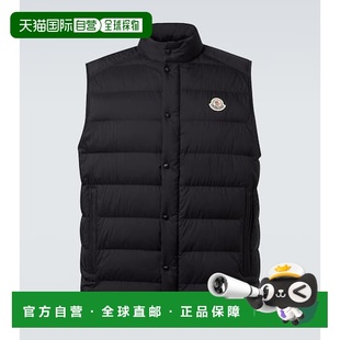 1h可退 香港直邮Moncler 盟可睐 男士 Barthe 羽绒马甲 black黑色