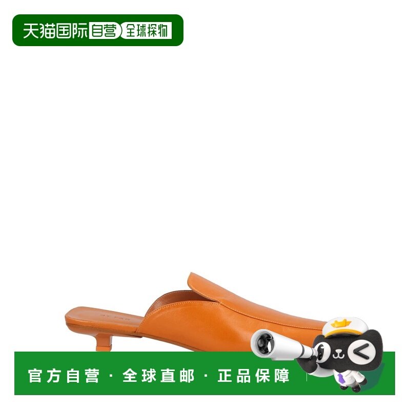 1h可退 香港直邮BY FAR 女士 Mules 木屐 orange橙色 舒适时尚,女鞋,穆勒鞋,淘宝优惠券,粉丝福利购,淘宝优惠卷