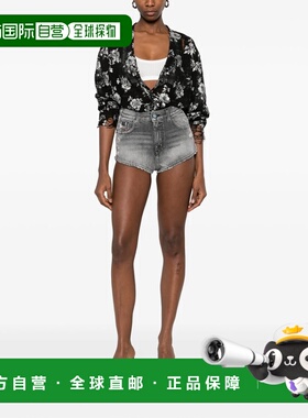 1h可退 香港直邮Diesel 迪赛 女士 DE-LUNAR CALZONCINI 短裤 A03