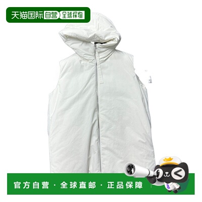 香港直邮Jil Sander 连帽背心式羽绒服 J40AF0012J70008高端流行