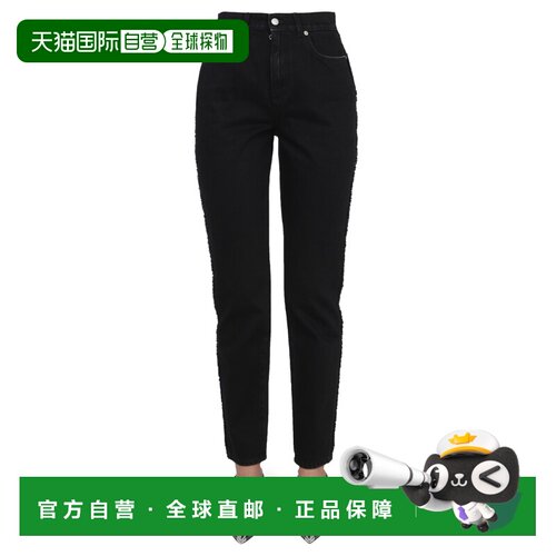 1h可退 香港直邮ALEXANDER MCQUEEN 女士休闲裤 687255 AW2022 黑