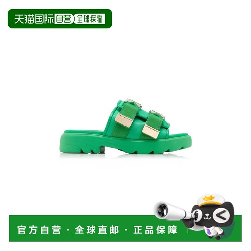 1h可退 香港直邮Bottega Veneta 葆蝶家 女士 Flash 搭扣皮质橡胶