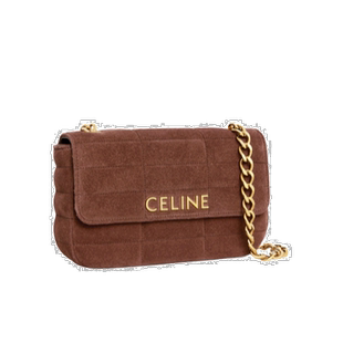 香港直邮Celine MATELASSE MONOCHROME徽标单肩包 111273EZF.