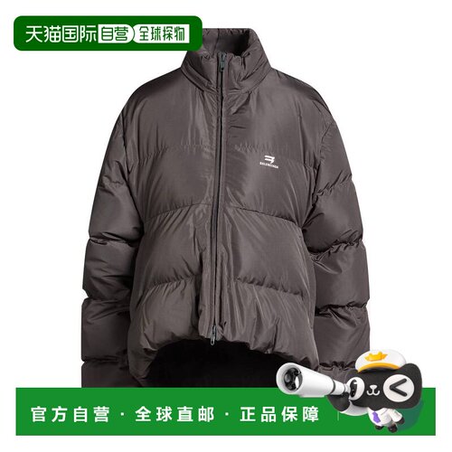 1h可退 香港直邮Balenciaga 巴黎世家 女士 Shell 夹克 grey灰色