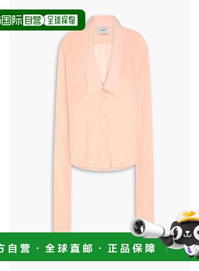 香港直邮Coperni 女士 雪纺衬衫 COPCH35065BPEACH