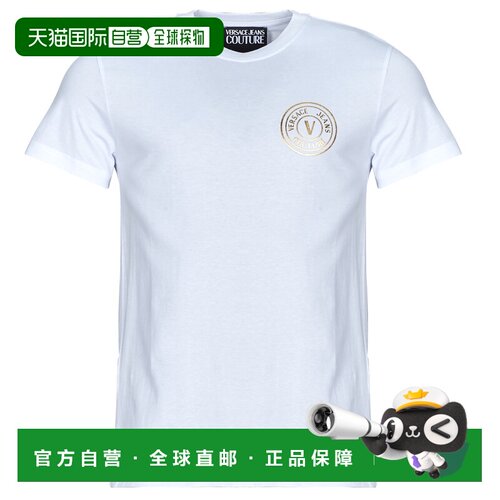 欧洲直邮Versace Jeans Couture  男装 春夏 短袖T恤 78GAHT00